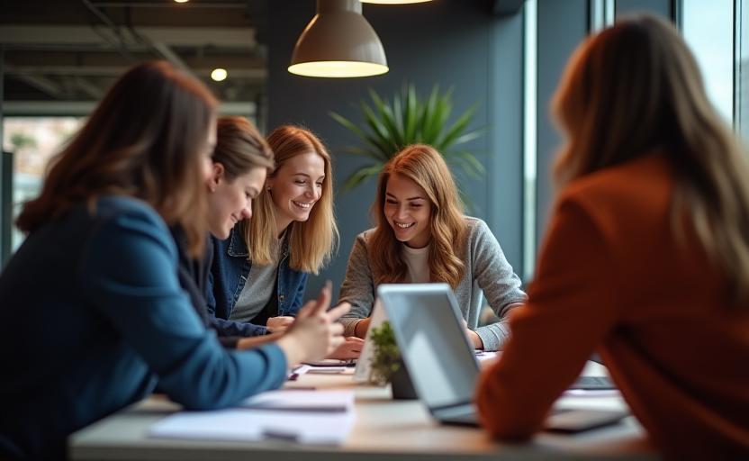 SwiftBite team collaborating with restaurant partners