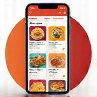 App screenshot browsing local menus